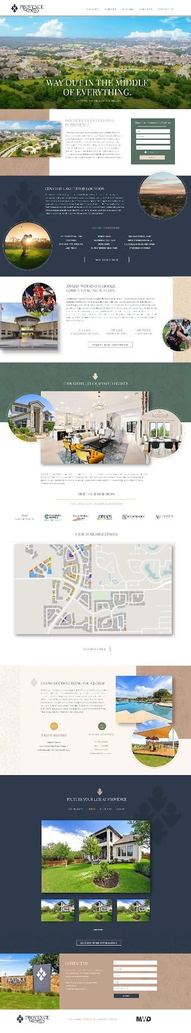 Provence - Landing Page