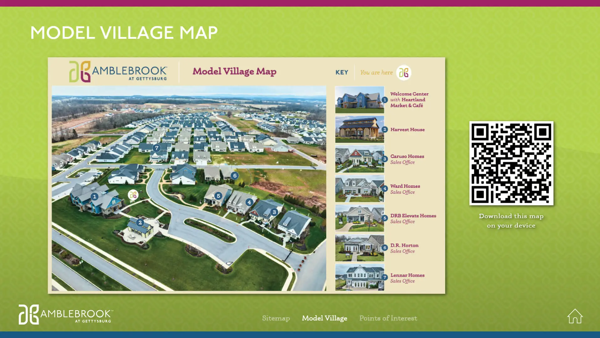 Maps Model Village