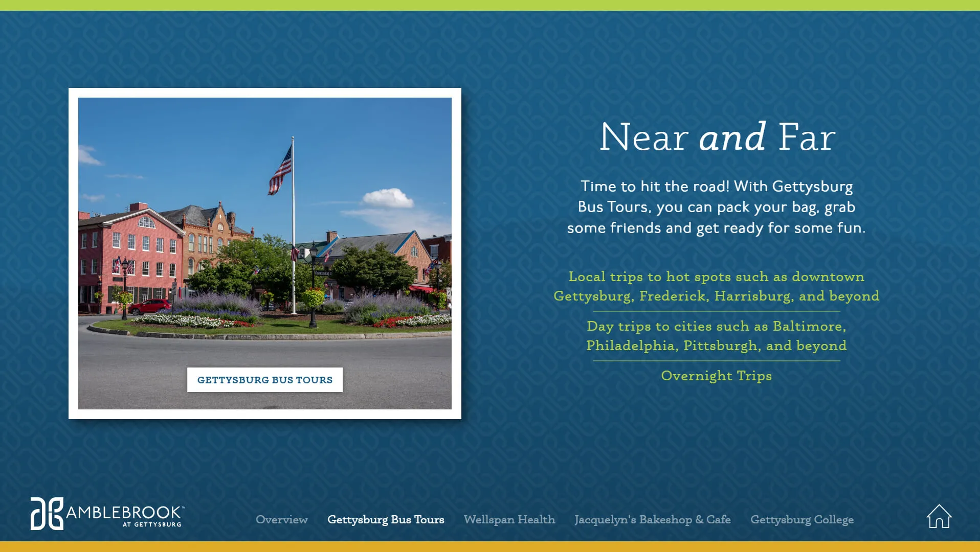 Partnerships Gettysburg Bus Tours