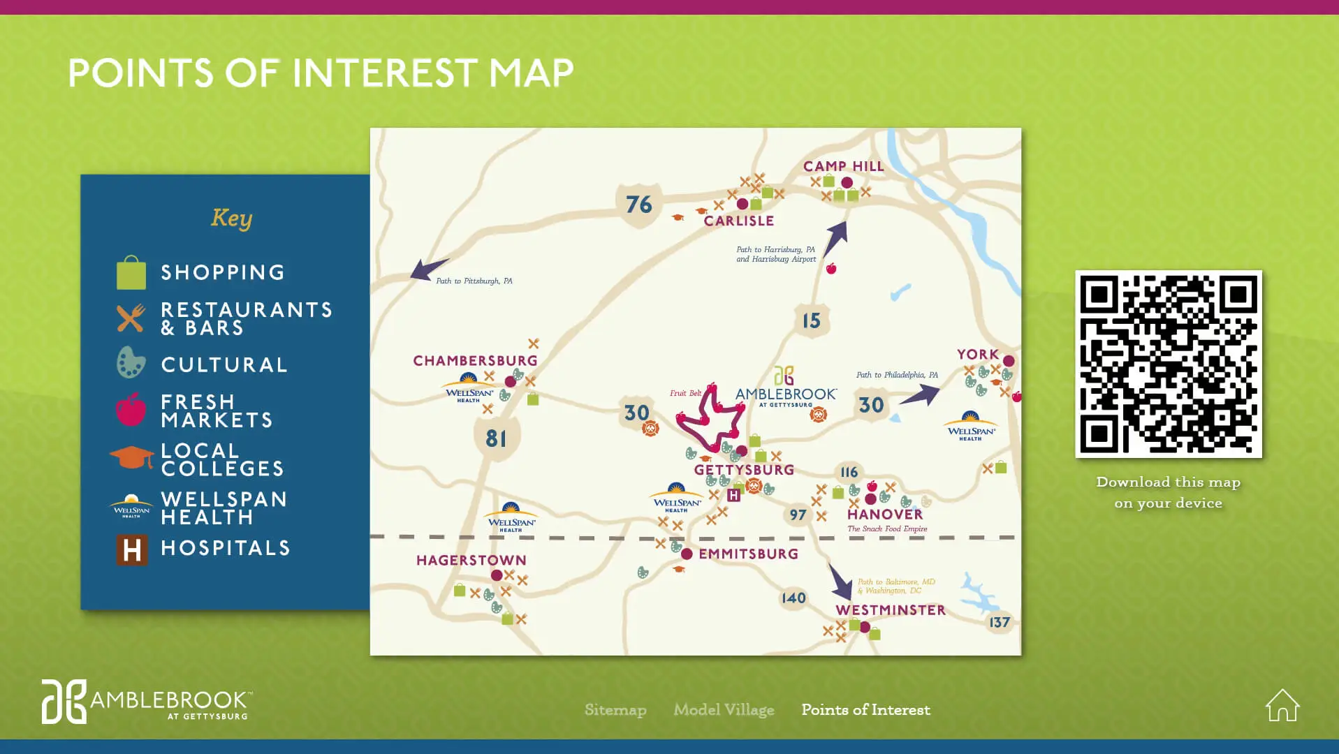 Maps Points of Interest