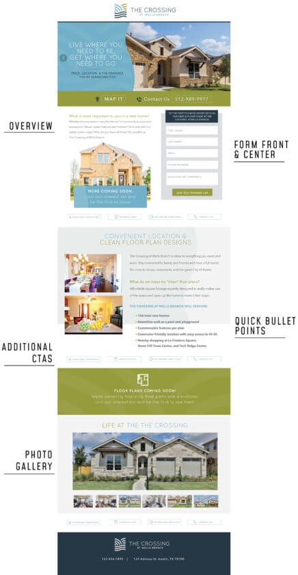 Home Builder Landing Page